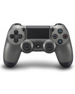 Джойстик беспроводной Sony DualShock 4 Steel Black (тёмно-серый) (PS4)